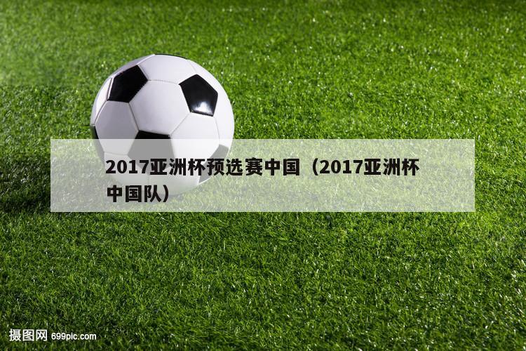 2017亚洲杯预选赛中国（2017亚洲杯中国队）